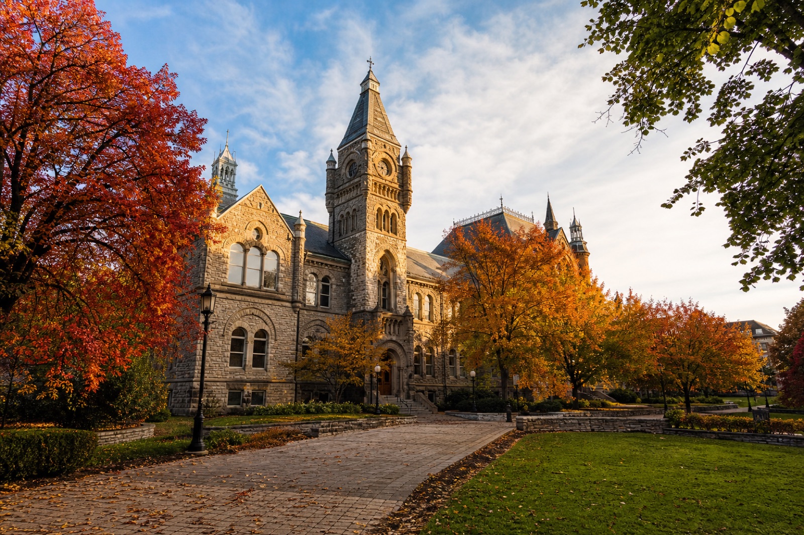Students studying in Canada